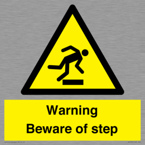 Warning Beware of step